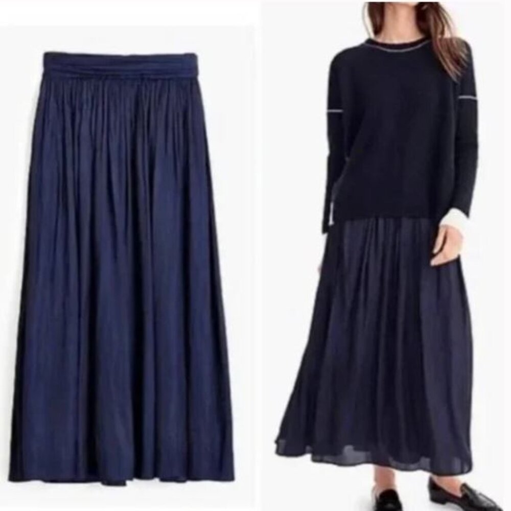Jcrew Point Sur Maxi skirt Size 0 NWT